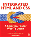 Integrated HTML and CSS Book Cover
