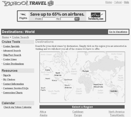 A geographical organization scheme