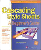 Cascading Style Sheets A Beginner's Guide Book Cover