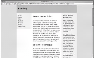 Figure 7-7. Elastic layout at the default text size