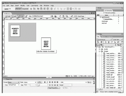 Figure 7.10 Nest an AP Element within an existing AP Element.