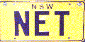 Andrew Molloy NET license plate