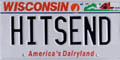 Christopher Knutson HITSEND license plate