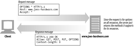 OPTIONS example