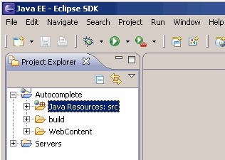 Eclipse IDE with Web project