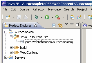 com.webreference.autocomplete package